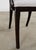 Set of Five Christian Liaigre for Nobilis Mahogany Dining Chairs For Sale - Image 11 of 12