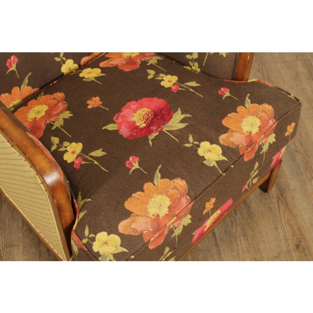 Early 21st Century Wesley Hall Custom Upholstered Lounge Chairs A