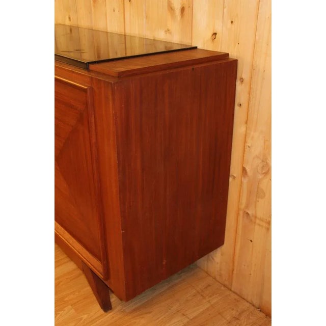 Wood Art Deco Buffet in Mahogany, 1930s For Sale - Image 7 of 8