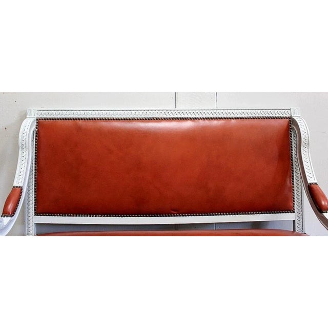 Antique Small Louis XVI Children's Bench in Beech For Sale - Image 4 of 18