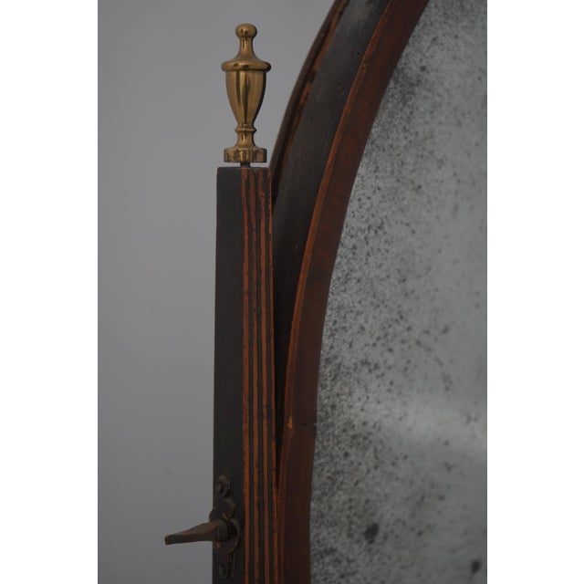 Antique English Adams Inlaid Dressing Mirror For Sale - Image 12 of 18