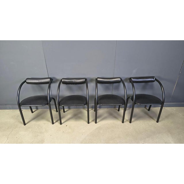 Postmodern Dining Chairs, 1980s, Set of 4 For Sale - Image 13 of 14