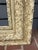 Antique Gesso & Wood Picture Frame With Floral Relief Decoration – 26.5” X 30.5” For Sale In San Francisco - Image 6 of 12