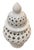 Add a touch of timeless elegance and warm ambience to your home with this exquisite vintage pierced white ceramic...