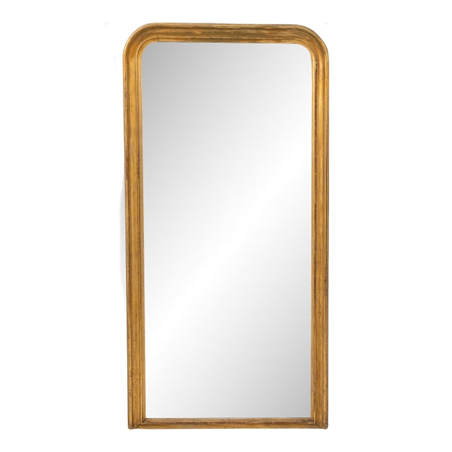 Louis Philippe Giltwood Mirror For Sale