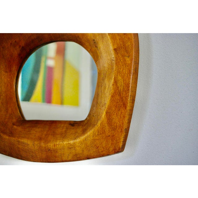 Small Dornach School Anthroposophical Mirror, Switzerland, 1940 For Sale - Image 3 of 6