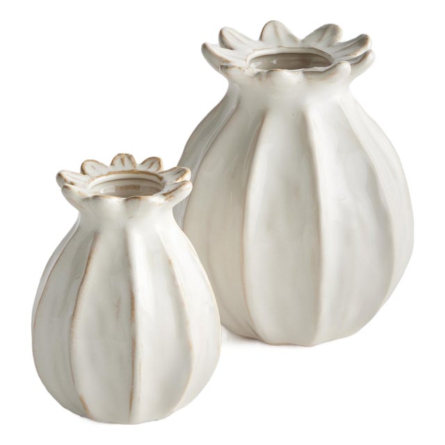 Lavinia Bud Vases, Set Of 2 For Sale