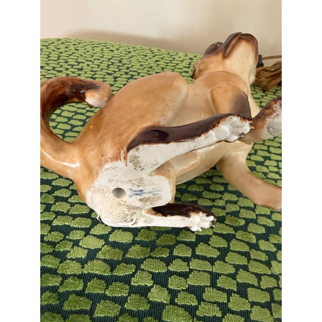 Pair Meissen Porcelain Pug Dogs & One With Child For Sale In West Palm - Image 6 of 11