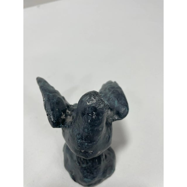 Pair of Late 20th Century Cast Iron Birds For Sale - Image 4 of 10