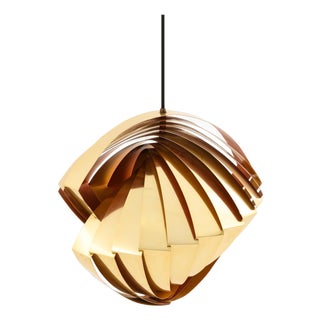Konkylie Ceiling Lamp attributed to Louis Weisdorf, 1950s For Sale