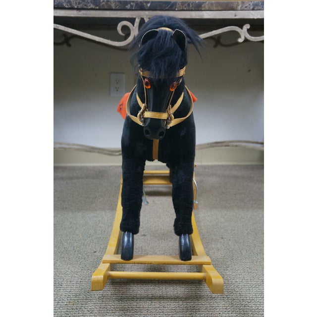 Mid 20th Century Meier Spielwaren German Rocking Horse Toy 35" For Sale - Image 14 of 17