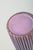 Tall Cylindrical Purple Glazed Vase with Stripes from Gabriel, Sweden, 1970s For Sale - Image 4 of 5