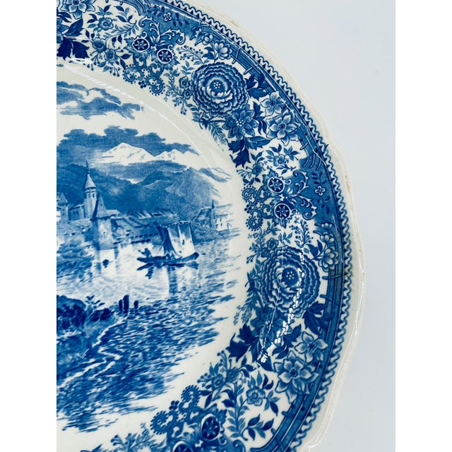 1960s Burgenland Decorative Wall Plate from Villeroy & Boch, 1965 For Sale - Image 5 of 8