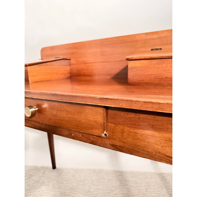 1980s Compact Writing Desk, Lane Furniture For Sale - Image 10 of 10