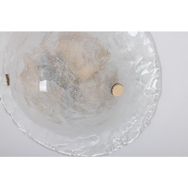 Glass Sconces Wall Lights attributed to Kalmar, Austria, 1960s, Set of 2 For Sale - Image 6 of 12