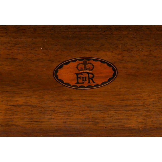 1950s Walnut Erii Sandringham Bedside Cabinets with Royal Provenance, 1950s, Set of 2 For Sale - Image 5 of 18
