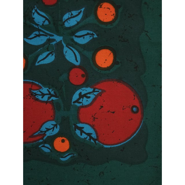 Mid-Century Modern Mid-Century Modern German Pop Art Screen-Printed Wall Hanging by Traute Sänger, 1970s For Sale - Image 3 of 5