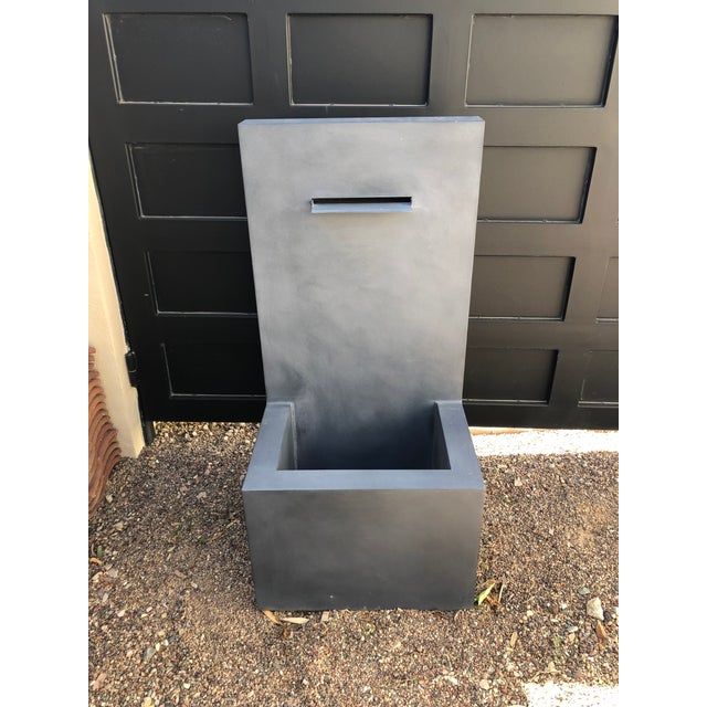 Weathered Zinc Outdoor Wall Fountain Chairish