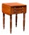 Early 19th Century Antique Mahogany 3 Drawer Worktable with Rope Carved Legs For Sale - Image 9 of 13