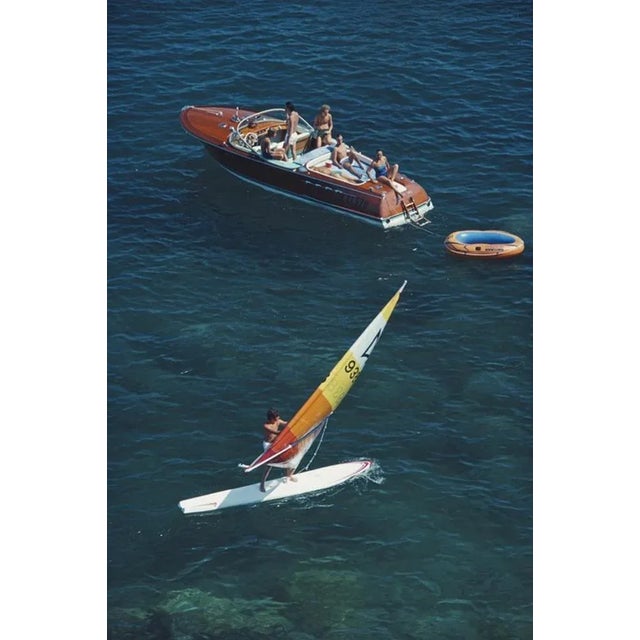 Porto Ercole 1980 by Slim Aarons Slim Aarons Limited Estate Edition Private boats in Porto Ercole, Tuscany, August 1980....