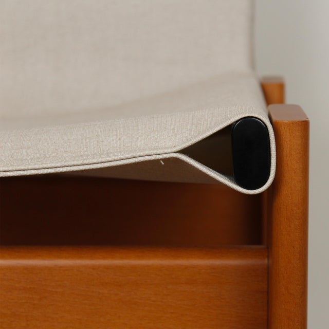 Off White Canvas Monk Chairs by Afra & Tobia Scarpa for Molteni, 1973, Set of 10 For Sale - Image 18 of 18