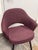 Knoll Eero Saarinen for Knoll Studio Aubergine Executive Armchairs, Pair For Sale - Image 4 of 12