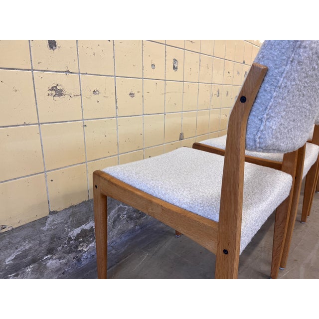 Wood Vintage Dining Chairs by H.W. Klein for Bramin, 1960s, Set of 4 For Sale - Image 7 of 9