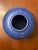 1990s Emilia Castillo 1993 Plata Pura Cobalt Blue Porcelain & Pure Silver Overlay 6” Wildlife Vase. For Sale - Image 5 of 12
