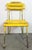 Mid-Century Modern Vintage Industrial Yellow Chair, 1960s For Sale - Image 3 of 16