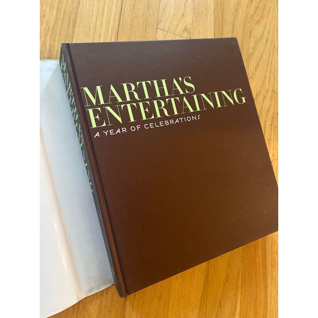 2011 First Edition First Printing Martha Stewart “Martha’s Entertaining: A Year of Celebrations” Hardcover Coffee Table Book For Sale In New Orleans - Image 6 of 10