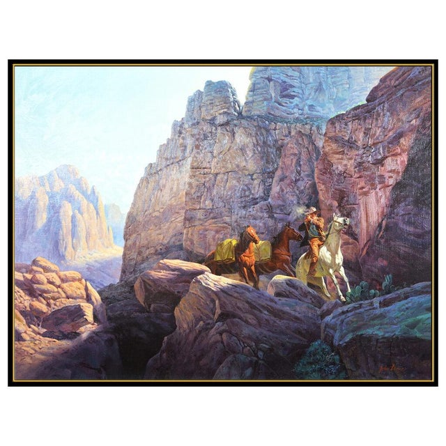 Realism Mid 20th Century The First Shot, John Leone For Sale - Image 3 of 6