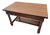 Antique Barley-Twist Tiger Oak Library Desk Writing Table Jacobean Revival Shelf For Sale