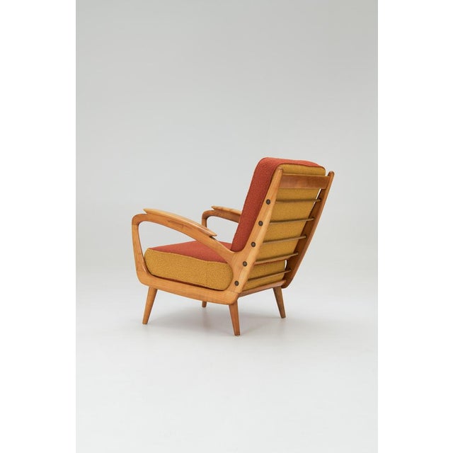 Armchairs by B. Spuijs for De Ster Gelderland, 1950s, Set of 2 For Sale - Image 9 of 18