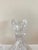 1930s Art Deco Molded Glass Candlesticks, France, 1930, Set of 2 For Sale - Image 5 of 15