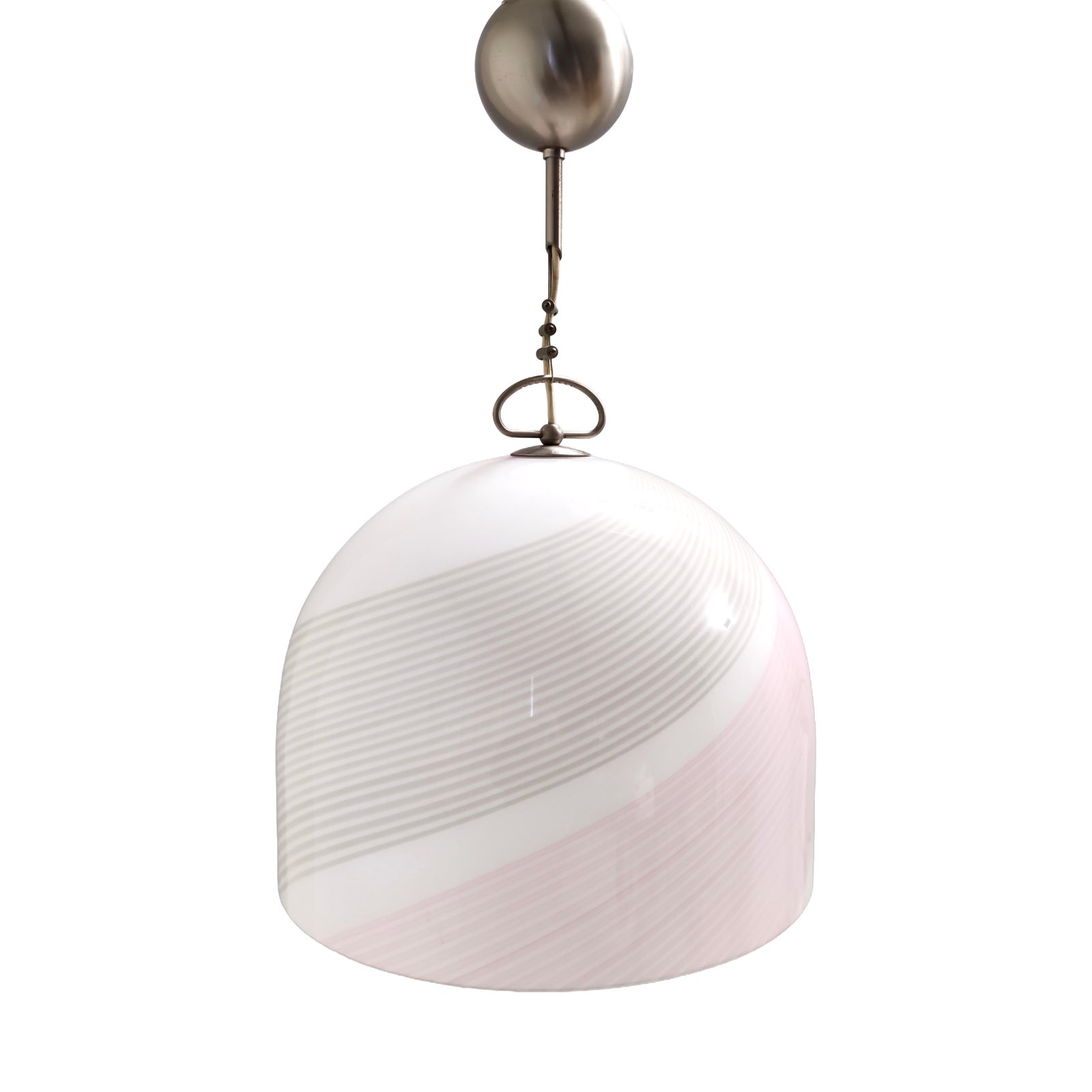 Vintage Bell-Shaped Murano Glass Pendant attributed to Lino ...