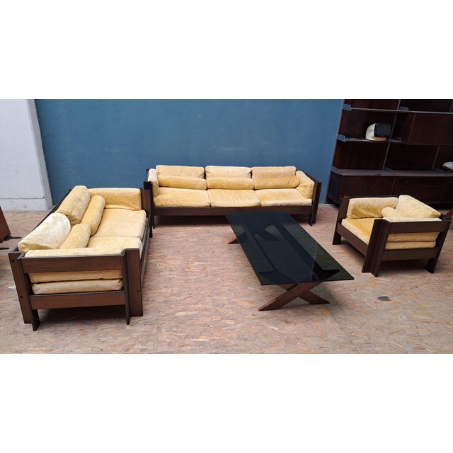 Zelda Living Room Set by Sergio Asti for Poltronova, 1960s, Set of 4 For Sale - Image 11 of 13