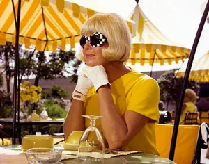 1967 Doris Day in Yellow (14x11 Canvas)