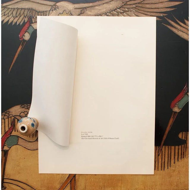 1950s Picasso, First Edition Blue Epoch Period Lithographs - a Pair For Sale - Image 9 of 13