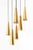 Scandinavian Modern Ceiling Lamp in Brass by Mauri Almari, 1950s For Sale - Image 3 of 12