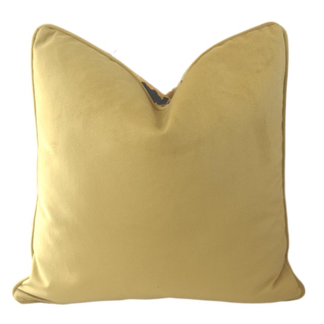 Beautiful Designer Bangle Tiger Stripe Velvet Feather/Down Pillow For Sale In Los Angeles - Image 6 of 7