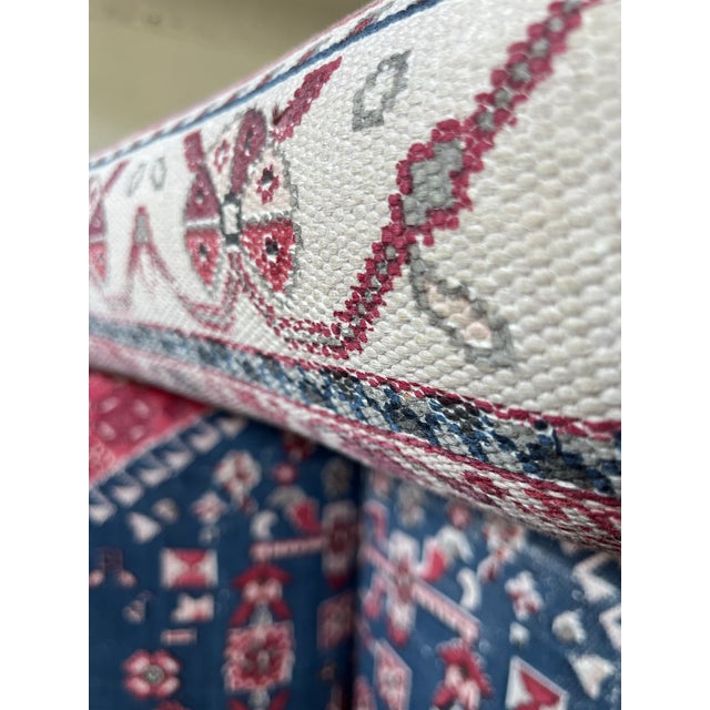Anthropologie Kilim Style Sofa For Sale - Image 9 of 10