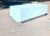 Postmodern Powder Blue Coffee Table For Sale - Image 4 of 4