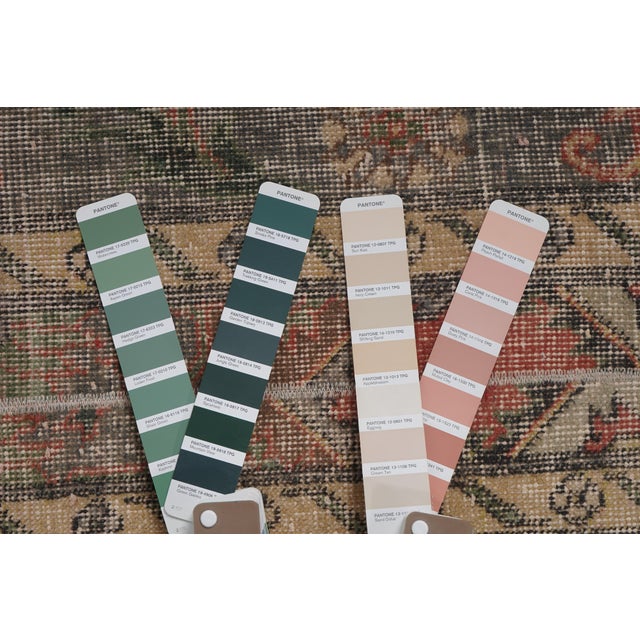 1960s Distressed Extra Long Turkish Runner Rug - Stair Rug 1'7'' X 23'4'' For Sale - Image 11 of 12