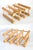 Richard Nissen Mid 20th Century Richard Nissen Beechwood Wine Rack For Sale - Image 4 of 10