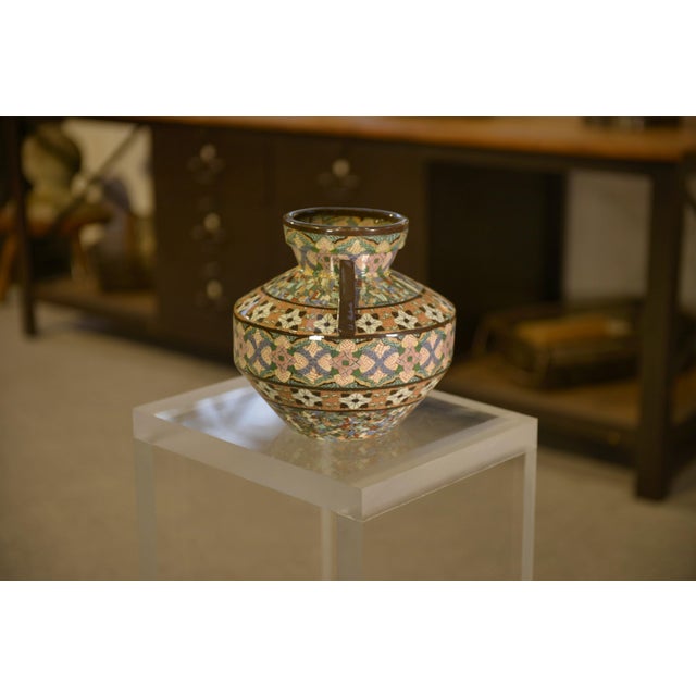 Ceramic Vase by Jean Gerbino for Vallauris, 1940s For Sale - Image 6 of 11