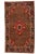 Brown Mid 20th Century Vintage Persian Handmade Brown Floral Wool Rug For Sale - Image 8 of 8