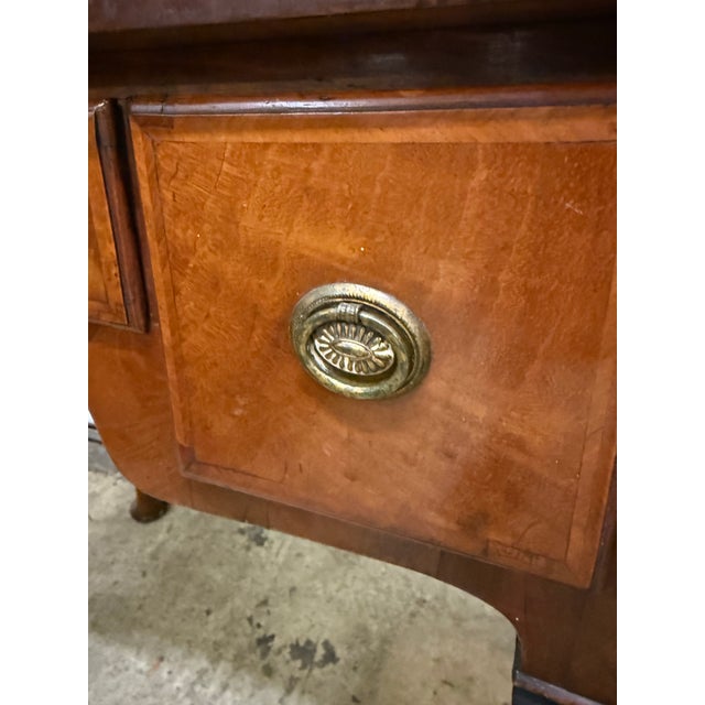 Antique 18th C English Walnut Lowboy For Sale - Image 10 of 12