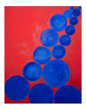 Giorgio Lo Fermo, Ellipses, 2020, Oil Painting