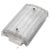 German Structured Glass and Aluminum Wall Light Lamp by Hoffmeister, 1970s For Sale - Image 10 of 10