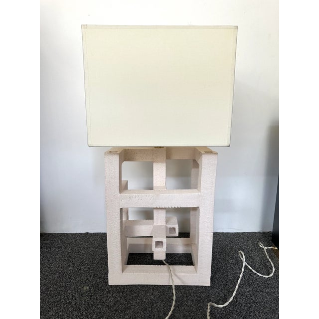 Contemporary Pair of Labyrinth Ceramic Lamps by Roberto Renzi. Italy For Sale - Image 9 of 12